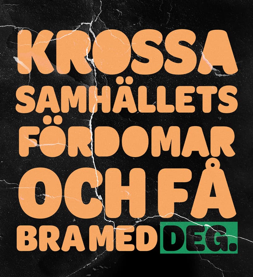 Krossa samhällets fördomar